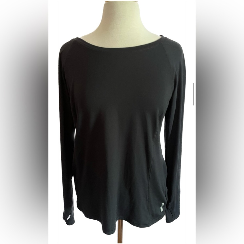 Black Long Sleeve Top